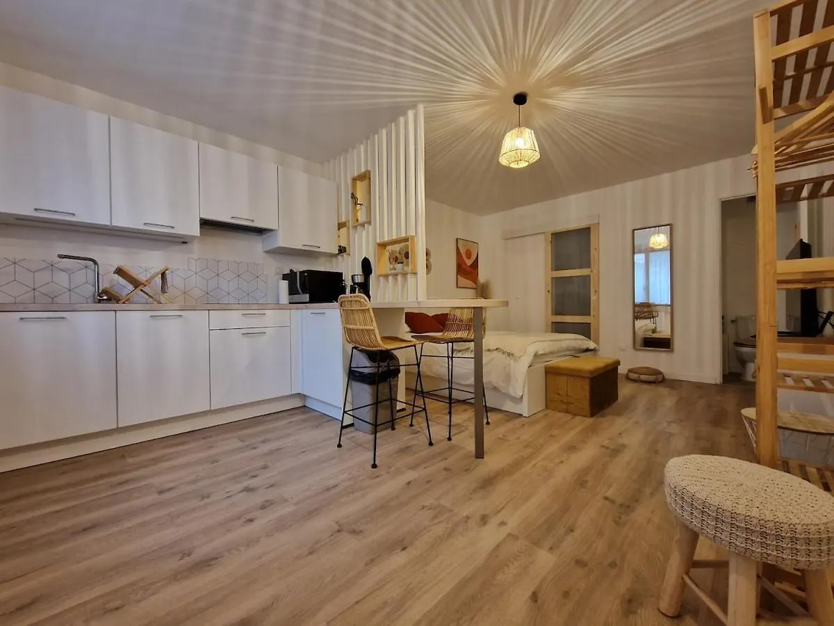 Appartement Studio Intime & Chaleureux - Terrasse Privative - Lyon Sud Saint-Fons